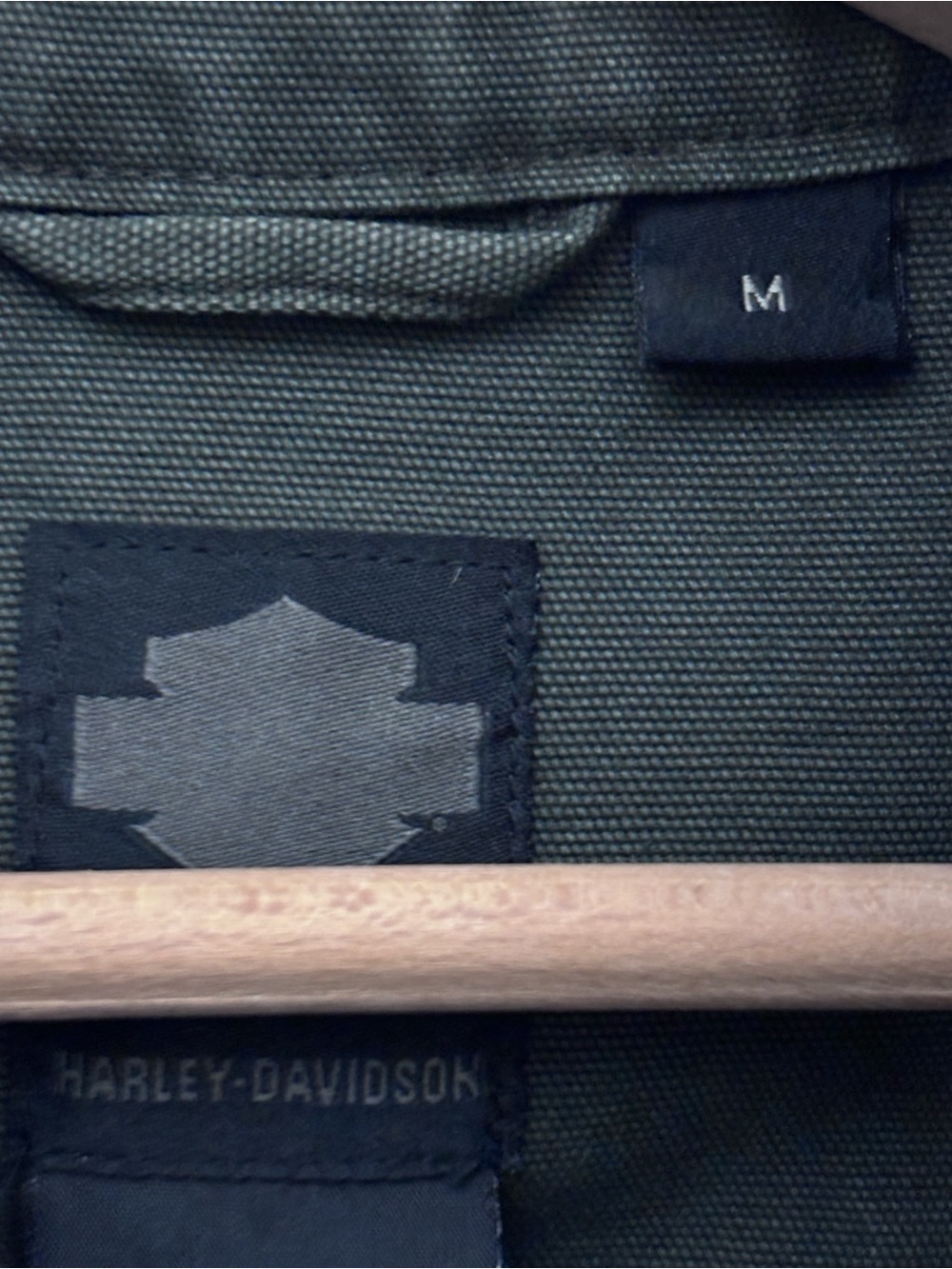 Harley-Davidson Men's Dark Olive Utility Vest - Picture 3 of 3